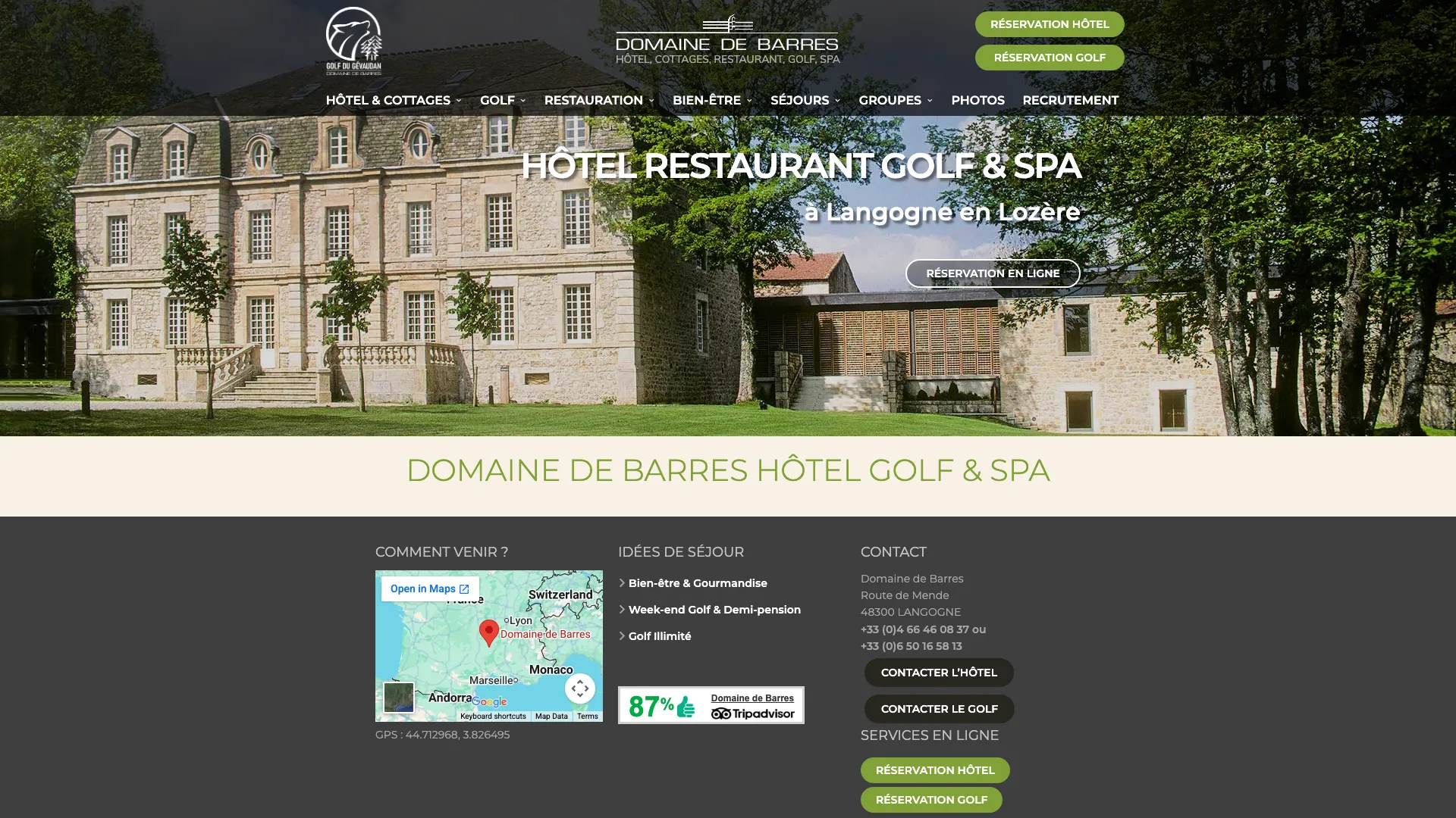 Golf du Domaine de Barres